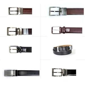 Geoffrey Beene men's leather belts assortment 12pcs